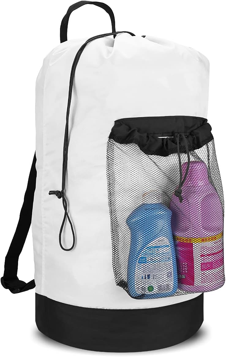 Personalized Laundry Backpack – Durable, Hands-Free & Built for Big Loads