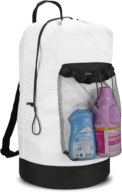 Personalized Laundry Backpack – Durable, Hands-Free & Built for Big Loads