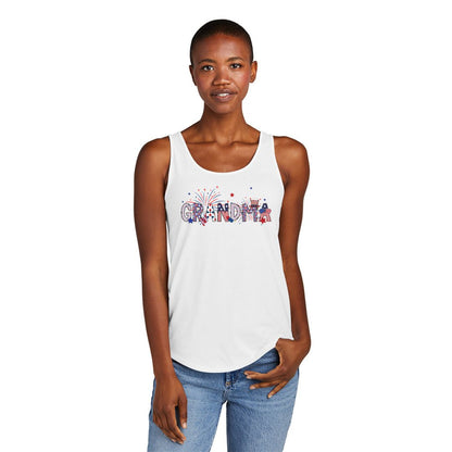 Fireworks 4th of July Women's Tank Top - Grandma, Gigi or Mama