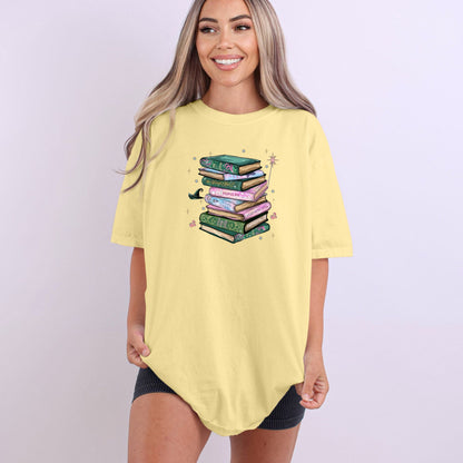 Wicked Songs on Book Bindings  - Comfort Colors ® Heavyweight Ring Spun Tee