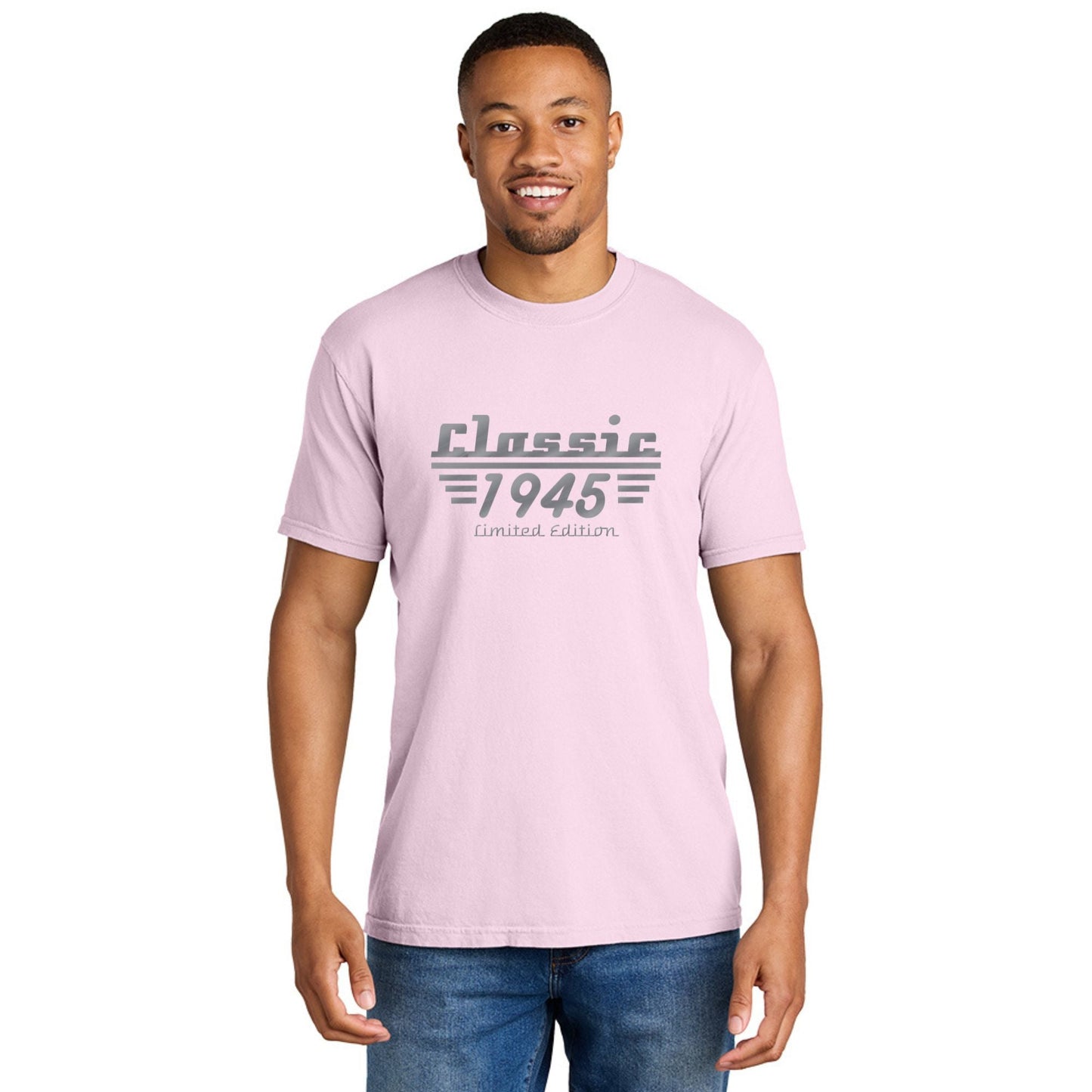 Classic Milestone Tee - Comfort Colors ® Heavyweight Ring Spun Tee - Customize with Birth Year!
