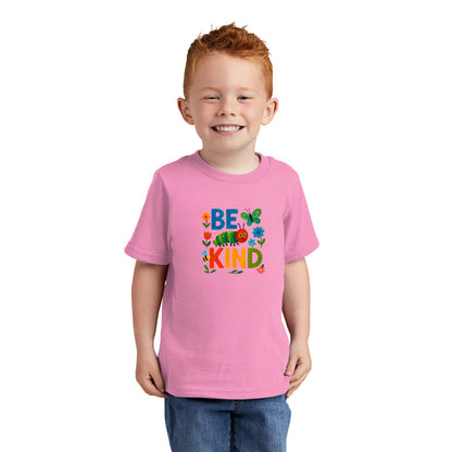 Be Kind - Colorful Caterpillar Toddler T-shirt