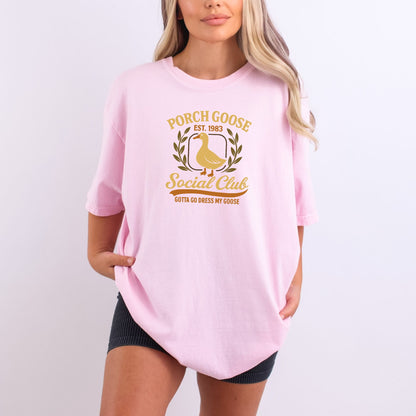 Porch Goose Social Club - Comfort Colors ® Heavyweight Ring Spun T-shirt