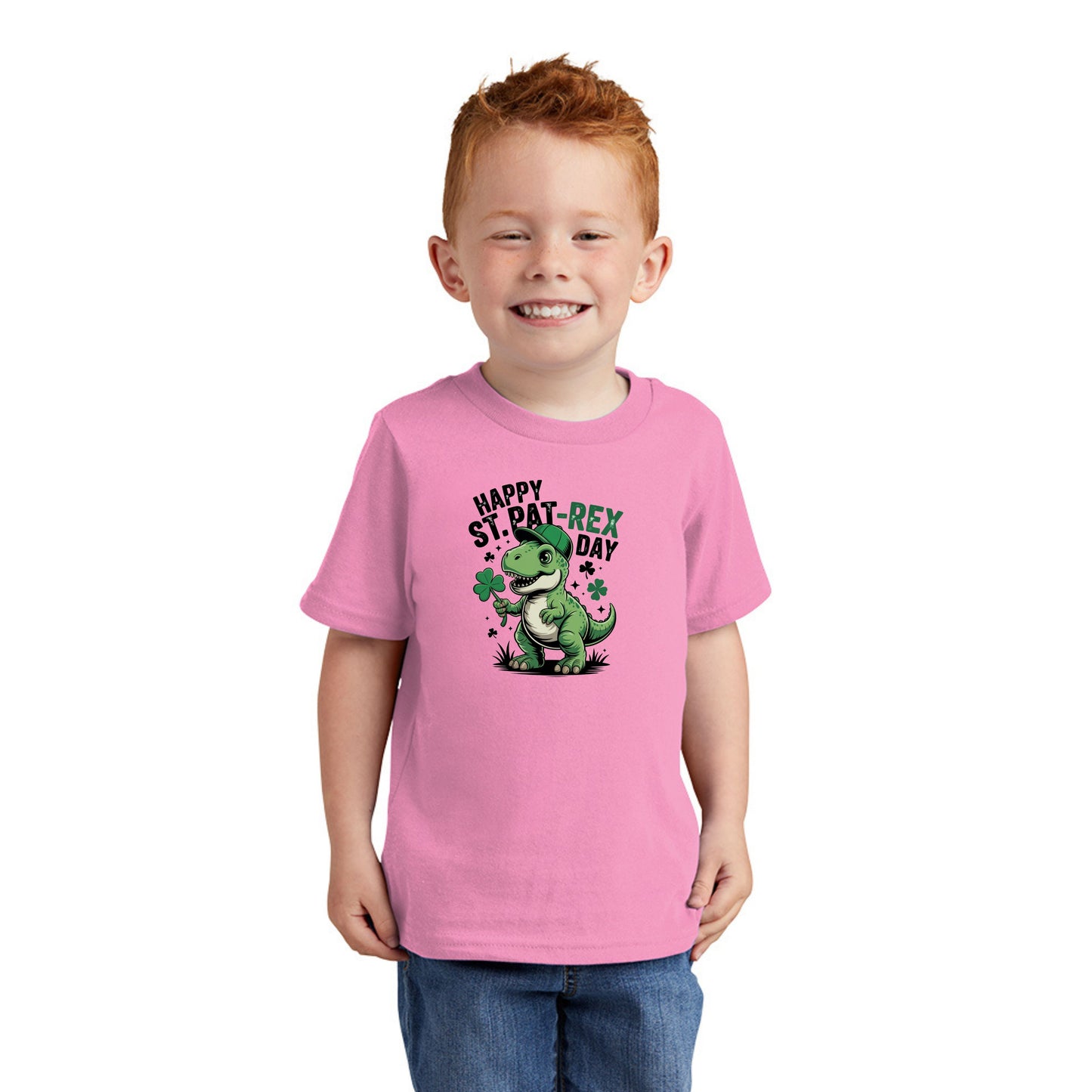 Happy St. Pat-Rex Day - Dinosaur Toddler T-shirt