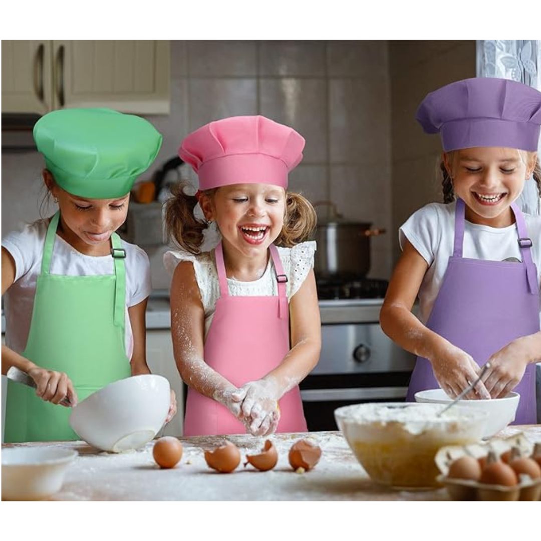 Easter Peeps Apron and Hat Set for Kids