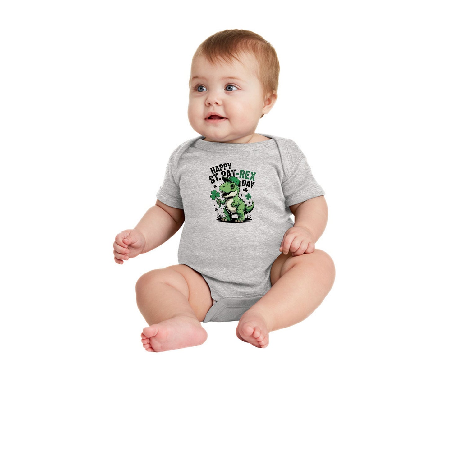 Happy St. Pat-Rex Day - Infant Ribbed Bodysuit
