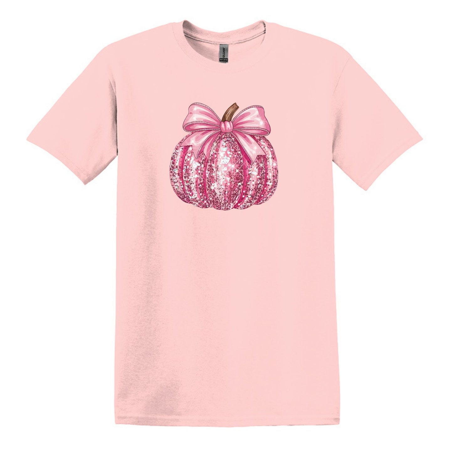 Pink Pumpkin for October - Breast Cancer Awareness - Available in short sleeve, long sleeve, crewneck or hoodie
