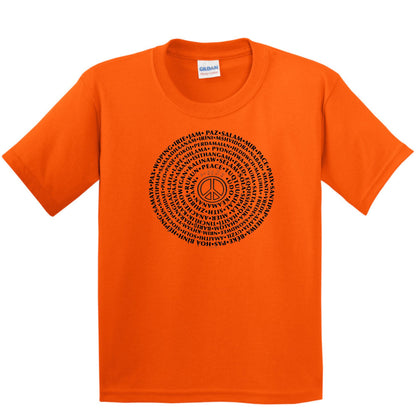 CAN YOU SAY PEACE - Youth Heavy Cotton Short Sleeve T-shirt - CAN YOU SAY PEACE LLC