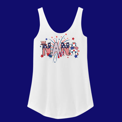 Fireworks 4th of July Women's Tank Top - Grandma, Gigi or Mama