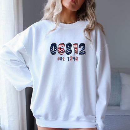 Town Zip Code – Patriotic Graphic T-Shirts & Sweatshirts