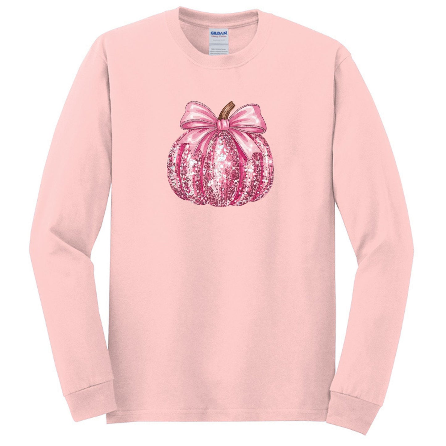 Pink Pumpkin for October - Breast Cancer Awareness - Available in short sleeve, long sleeve, crewneck or hoodie