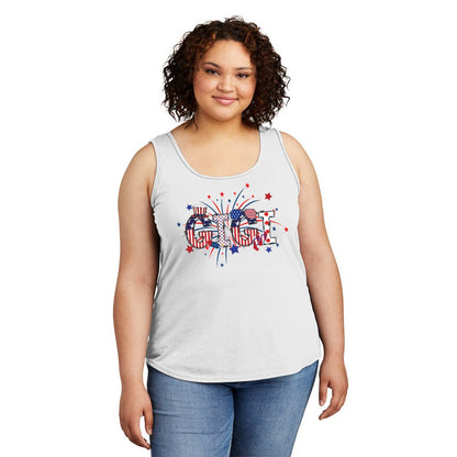 Fireworks 4th of July Women's Tank Top - Grandma, Gigi or Mama