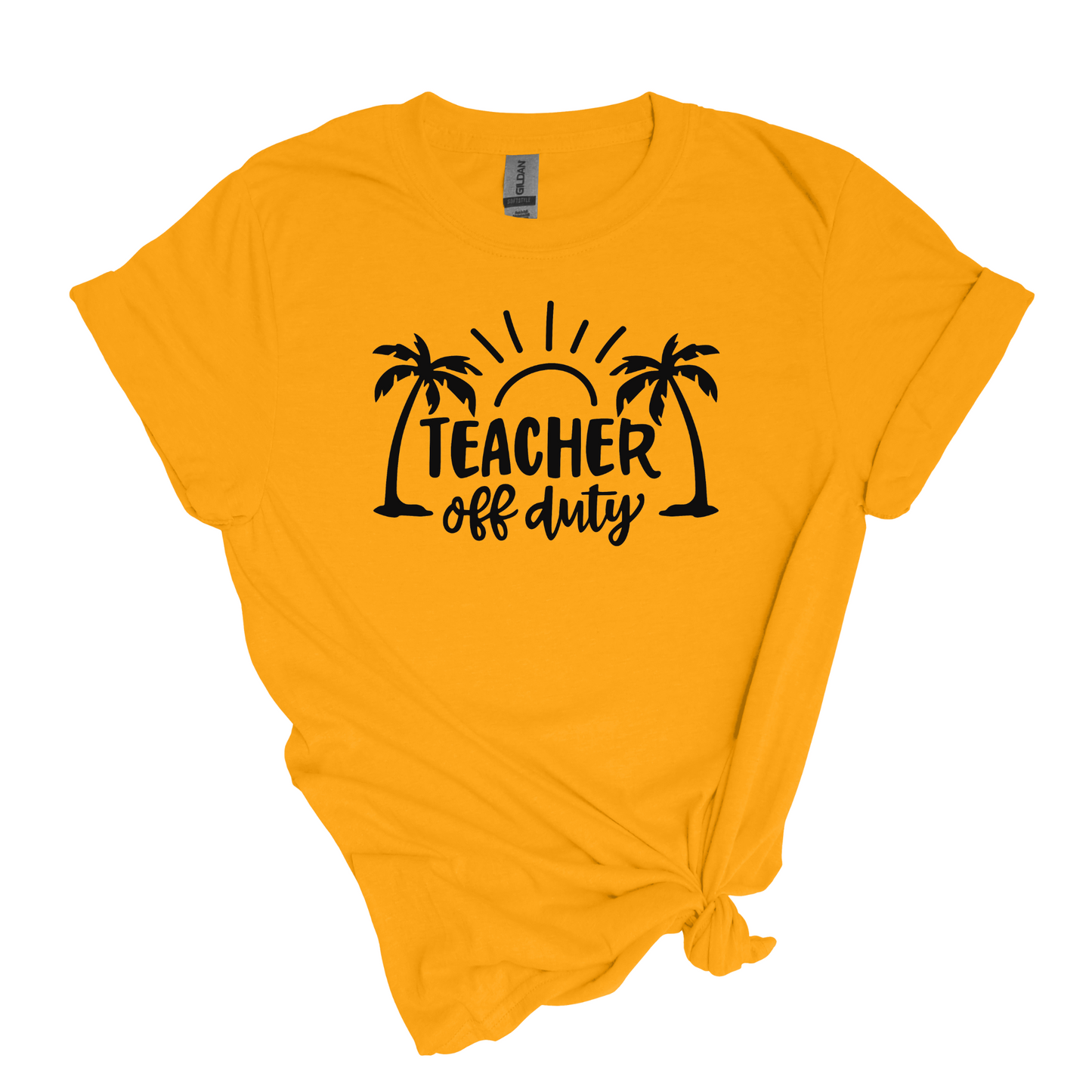 Teacher Off Duty - Adult Unisex Soft T-shirt