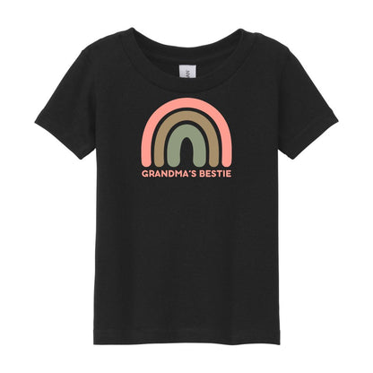 Grandma & Grandma's Bestie - Matching Boho Rainbow Tees