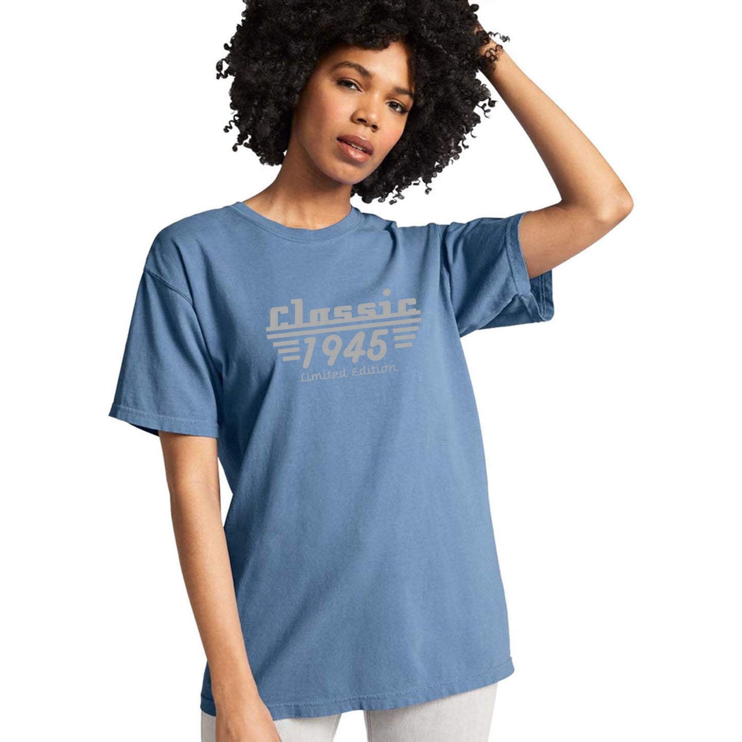 Classic Milestone Tee - Comfort Colors ® Heavyweight Ring Spun Tee - Customize with Birth Year!