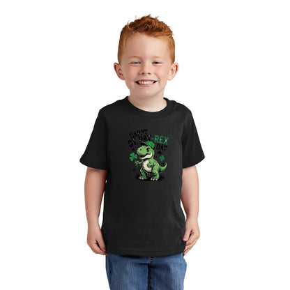 Happy St. Pat-Rex Day - Dinosaur Toddler T-shirt