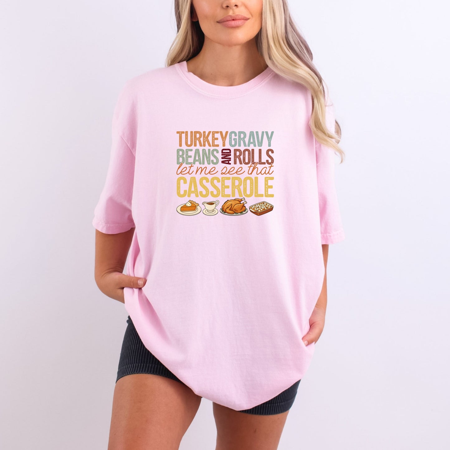 Turkey Gravy Beans and Rolls - Comfort Colors ® Heavyweight Ring Spun Tee