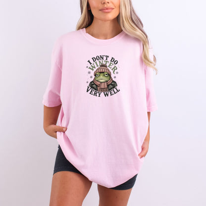I Don't Do Winter Very Well - Thanksgiving Crew Comfort Colors® T-Shirt