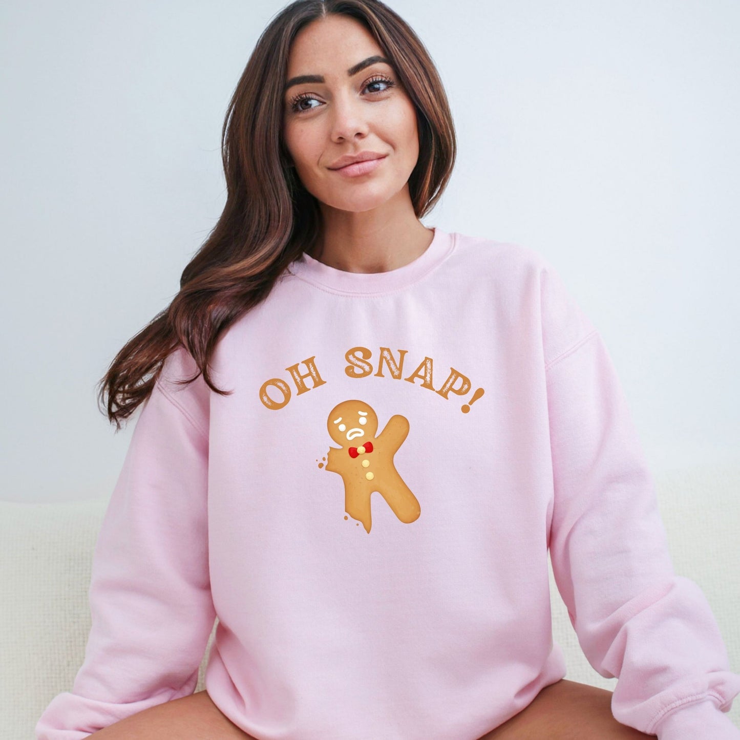 OH SNAP!  Fun and Festive Gingerbread Cookie Sweatshirt