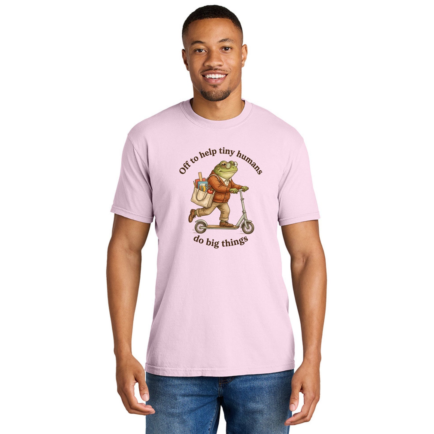 Off to Help Tiny Humans Do Big Things - Comfort Colors ® Heavyweight Ring Spun T-shirt