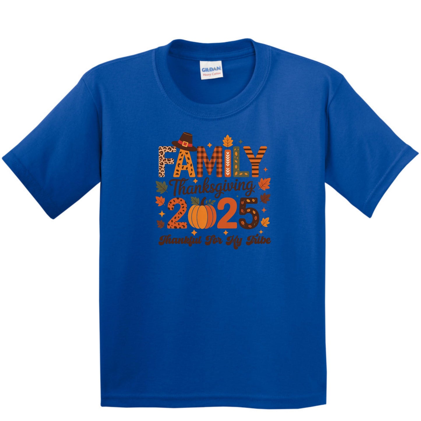 Family Thanksgiving Shirts - Thankful for my tribe - YOUTH & TODDLER SIZES