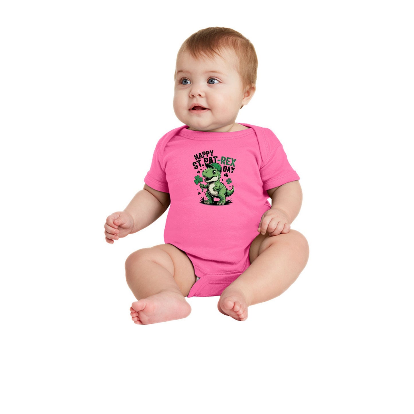 Happy St. Pat-Rex Day - Infant Ribbed Bodysuit