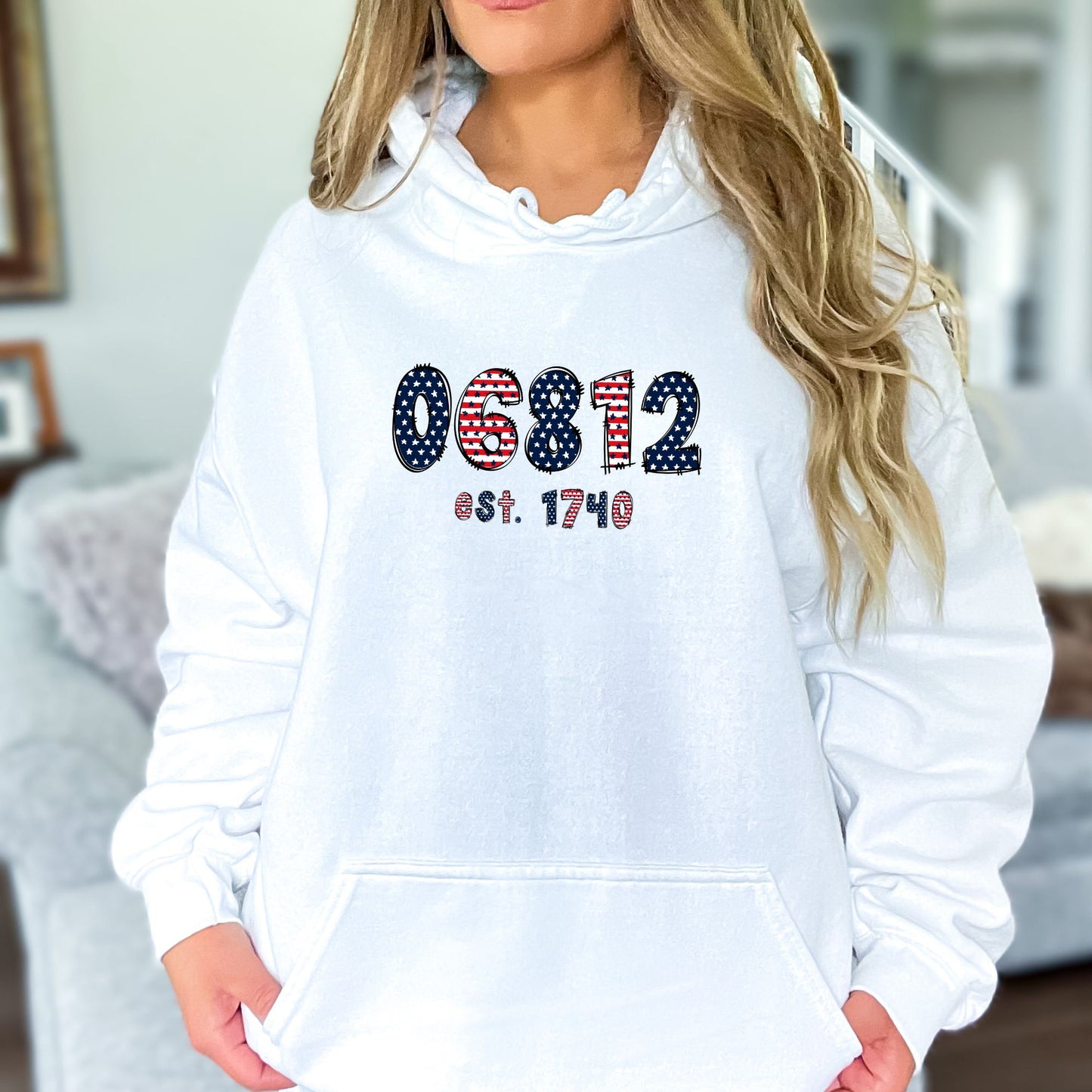 Town Zip Code – Patriotic Graphic T-Shirts & Sweatshirts