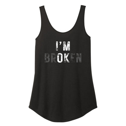 I'M OK | I'M BROKEN - Distressed Graphic Apparel
