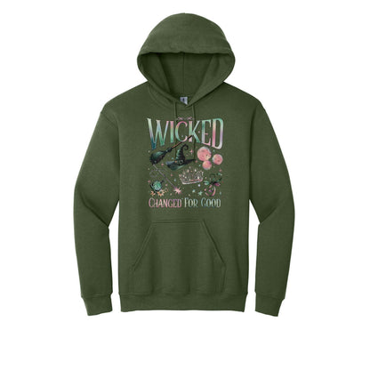 Wicked Changed For Good - Gildan Heavy Cotton Hoodie