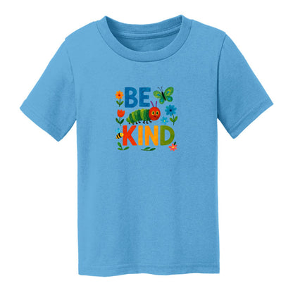 Be Kind - Colorful Caterpillar Toddler T-shirt