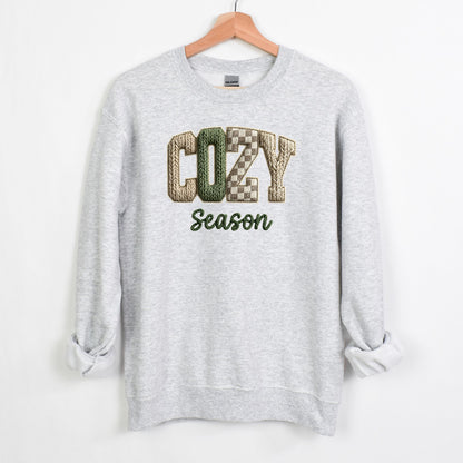 COZY SEASON CREWNECK SWEATSHIRT