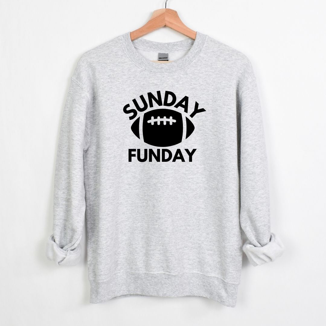 Sunday Funday - Sudadera con cuello redondo