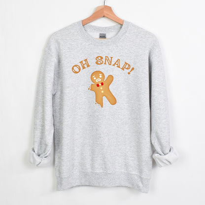 OH SNAP!  Fun and Festive Gingerbread Cookie Sweatshirt