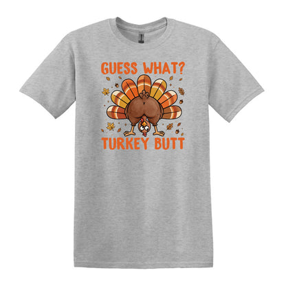 Guess What?  Turkey Butt! - Gildan Heavy Cotton Unisex T-shirt