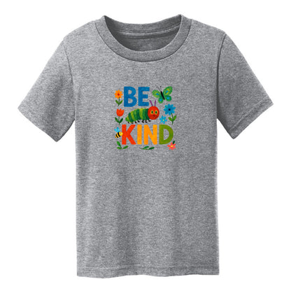 Be Kind - Colorful Caterpillar Toddler T-shirt