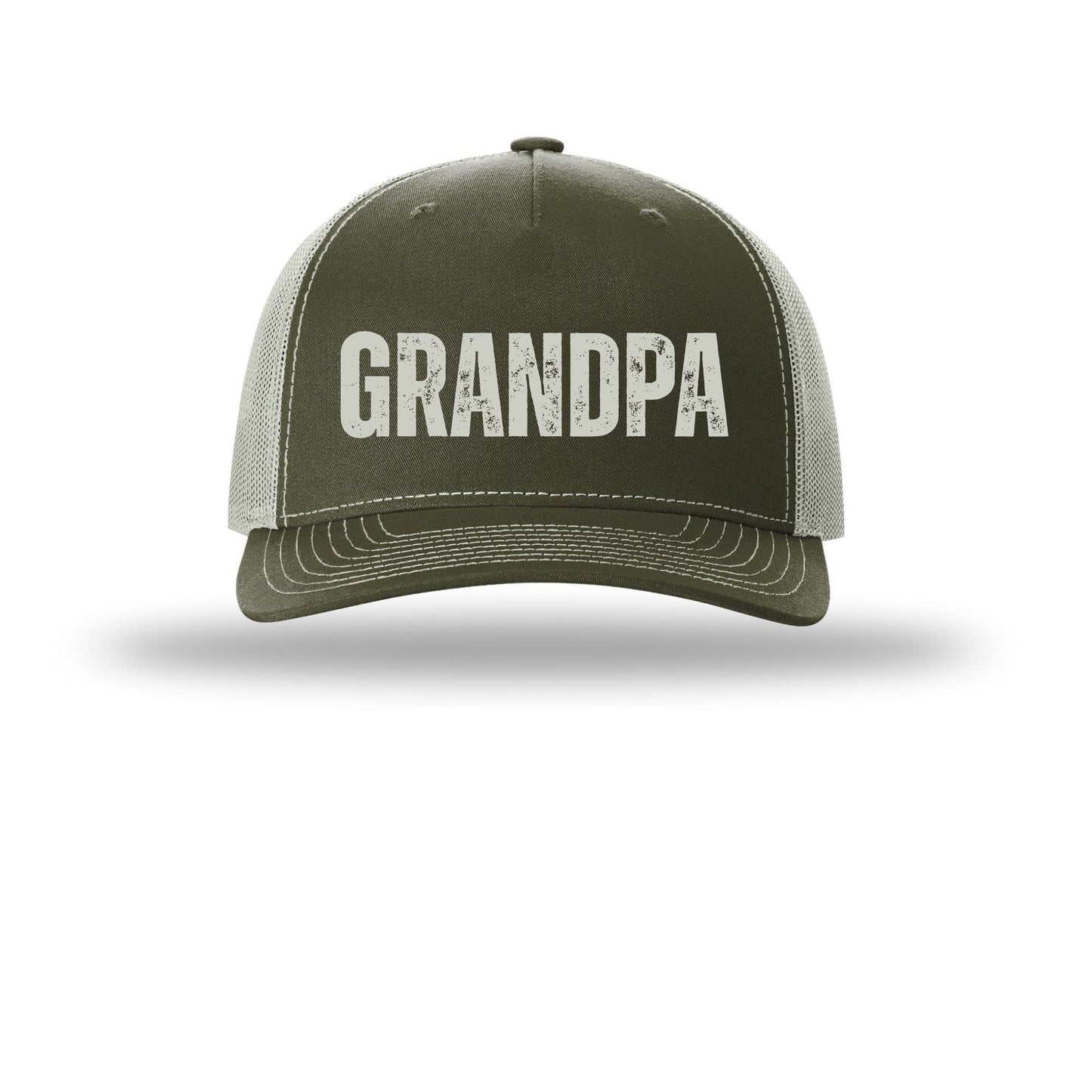 Custom Richardson 112FP Trucker Cap – Personalized for Grandma, Grandpa & More | Choose Your Font | Add Any Name