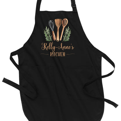 Personalized Kitchen Apron - Port Authority® Full-Length Apron with Pockets