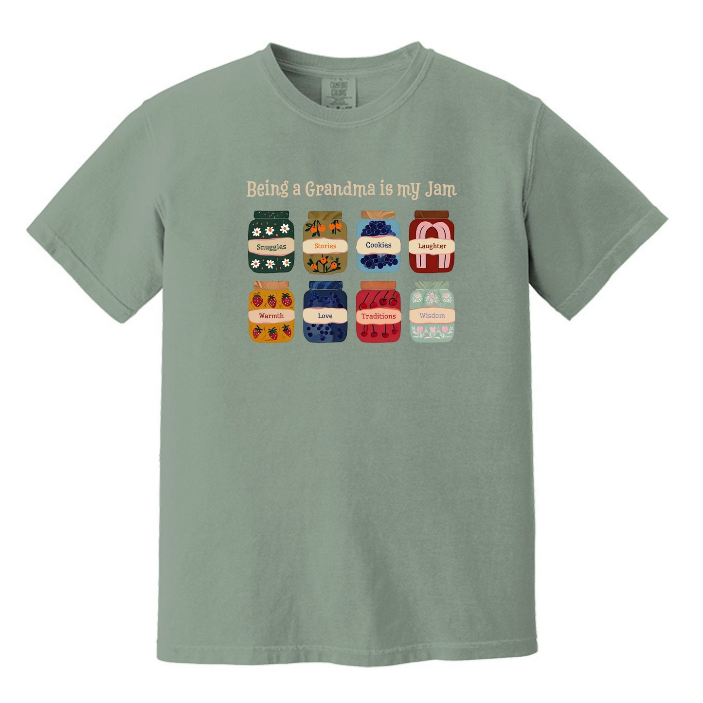 Being a Grandma is my Jam - Comfort Colors ® Heavyweight Ring Spun Tee