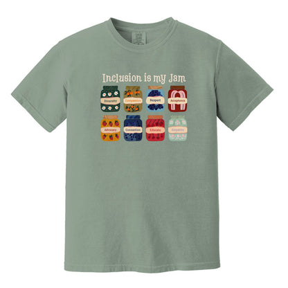 Inclusion is my Jam - Comfort Colors ® Heavyweight Ring Spun Tee