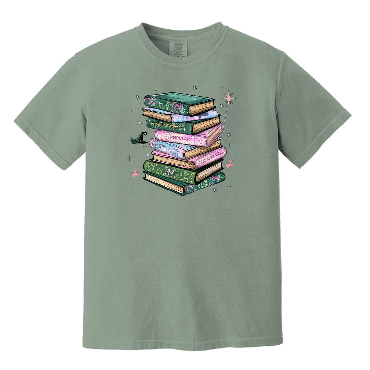 Wicked Songs on Book Bindings  - Comfort Colors ® Heavyweight Ring Spun Tee