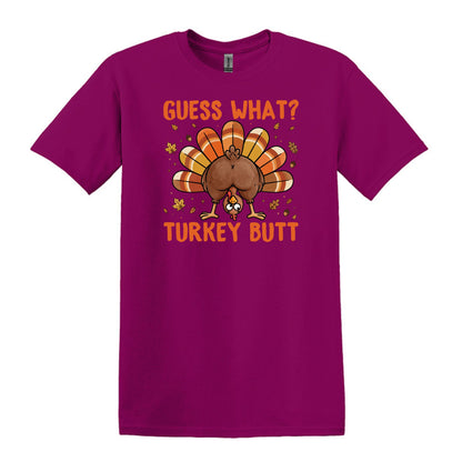 Guess What?  Turkey Butt! - Gildan Heavy Cotton Unisex T-shirt