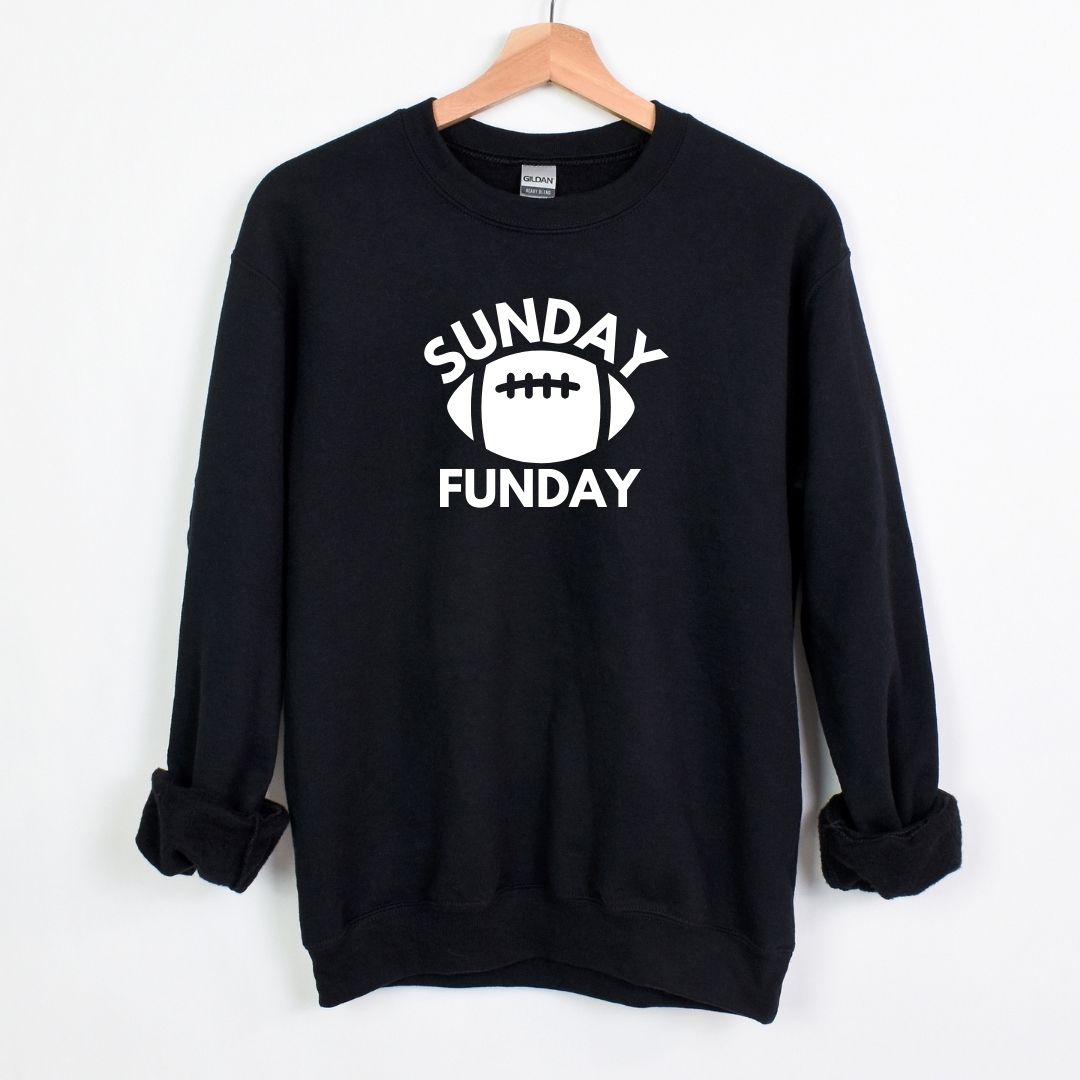 Sunday Funday - Sudadera con cuello redondo