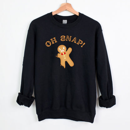 OH SNAP!  Fun and Festive Gingerbread Cookie Sweatshirt