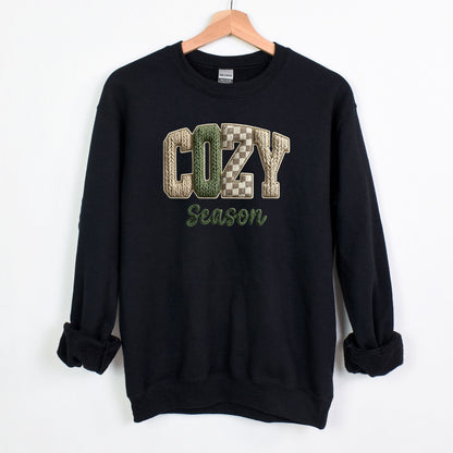 COZY SEASON CREWNECK SWEATSHIRT