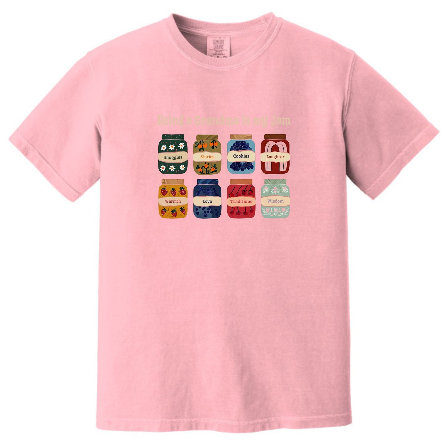 Being a Grandma is my Jam - Comfort Colors ® Heavyweight Ring Spun Tee