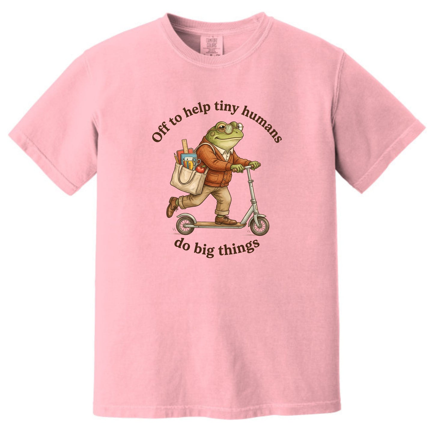 Off to Help Tiny Humans Do Big Things - Comfort Colors ® Heavyweight Ring Spun T-shirt