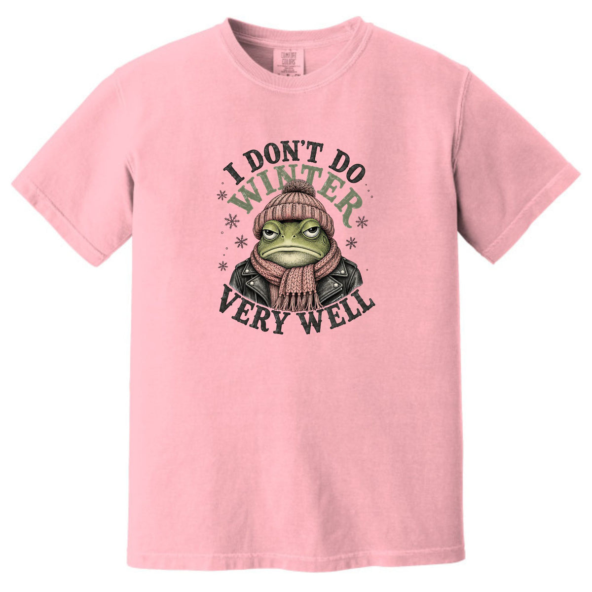 I Don't Do Winter Very Well - Thanksgiving Crew Comfort Colors® T-Shirt