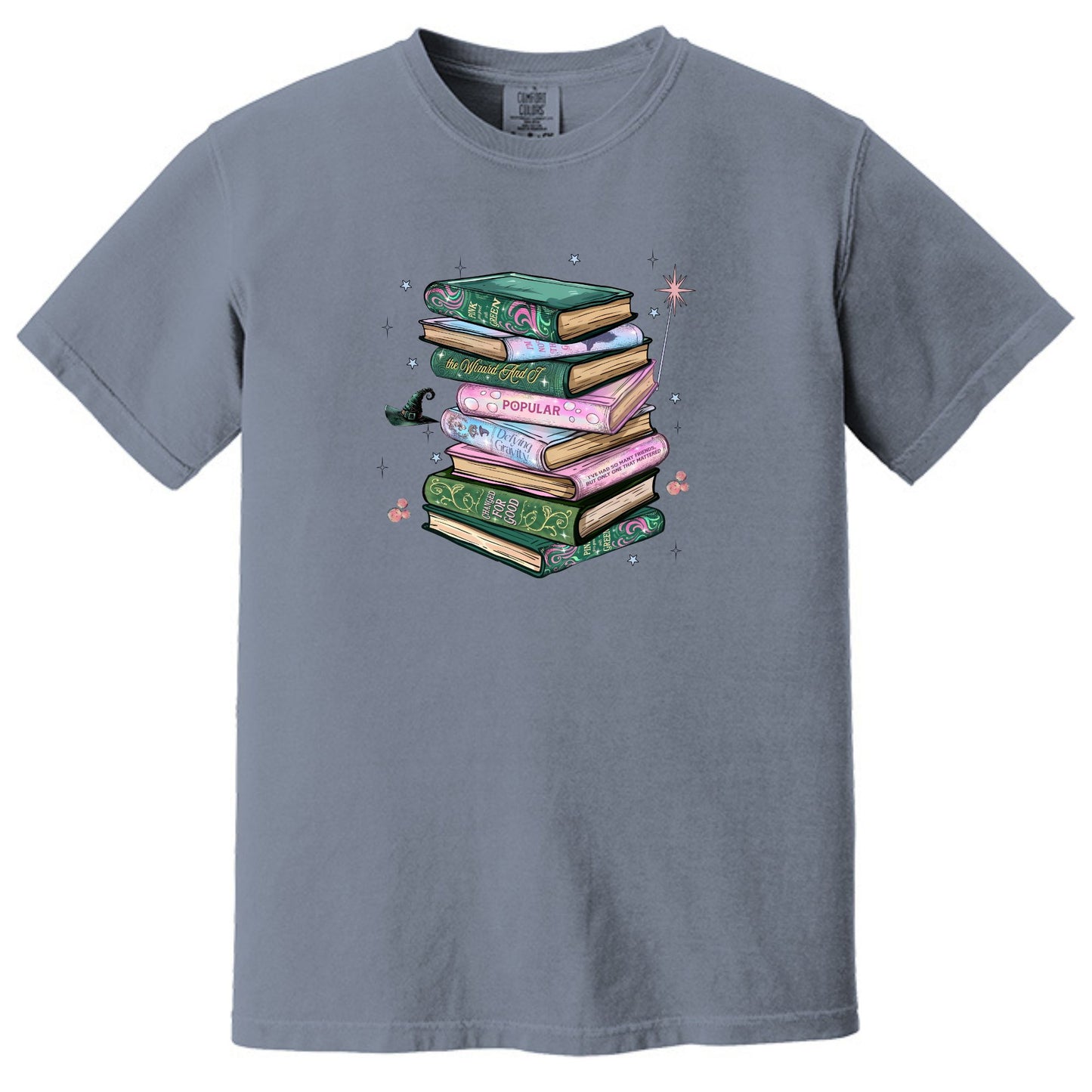 Wicked Songs on Book Bindings  - Comfort Colors ® Heavyweight Ring Spun Tee