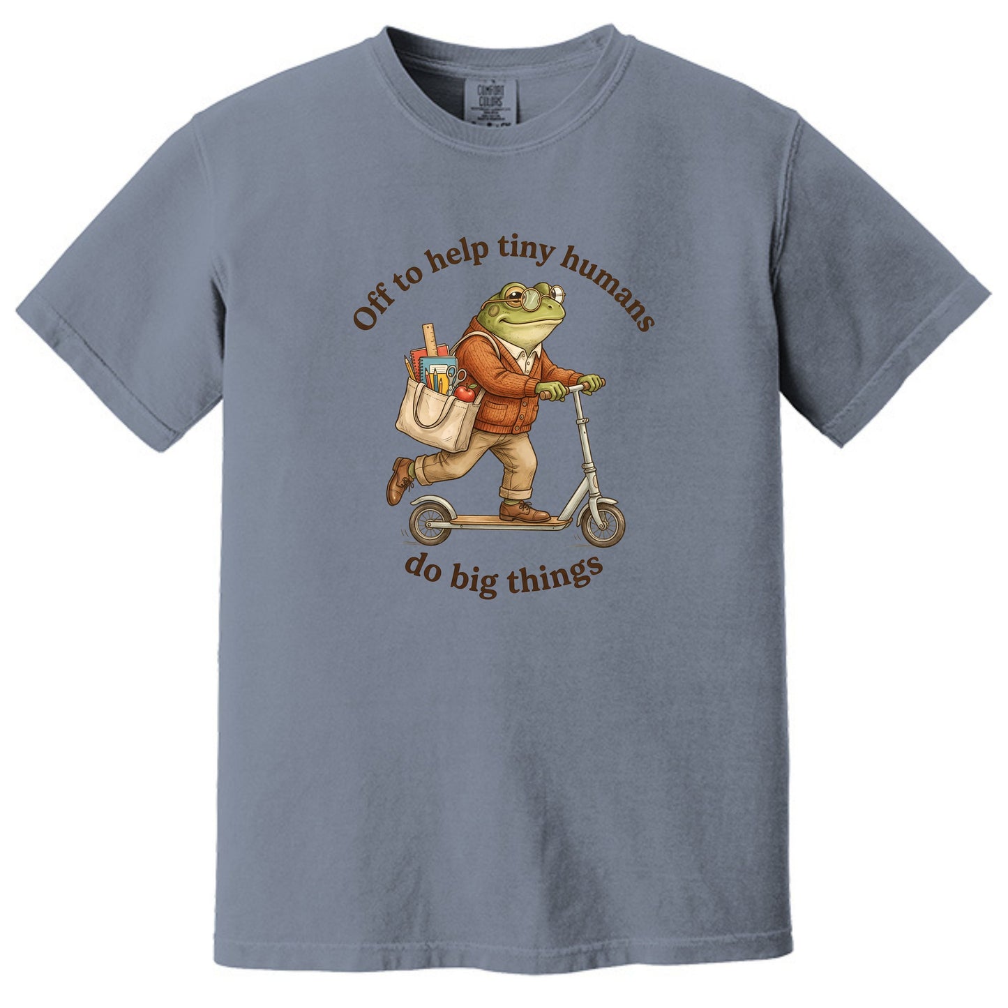 Off to Help Tiny Humans Do Big Things - Comfort Colors ® Heavyweight Ring Spun T-shirt