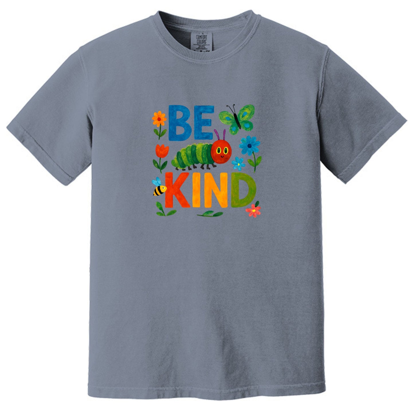 Be Kind Caterpillar T-Shirt - Comfort Colors ® Heavyweight Ring Spun Tee